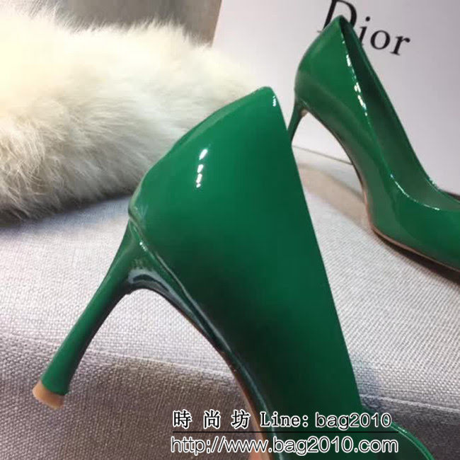 DIOR迪奧 2018早春款 Show time 時尚百搭 尖頭高跟女鞋 QZS1539